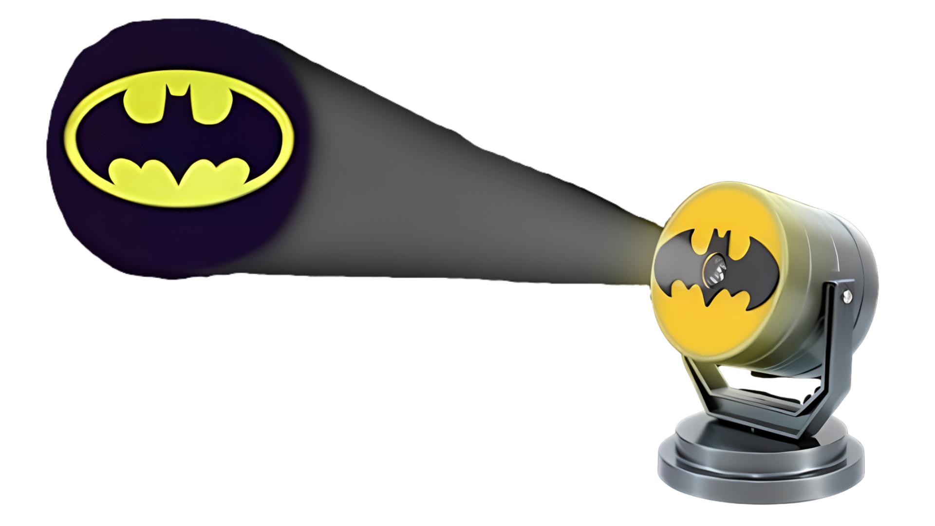 Bat-Signal lit